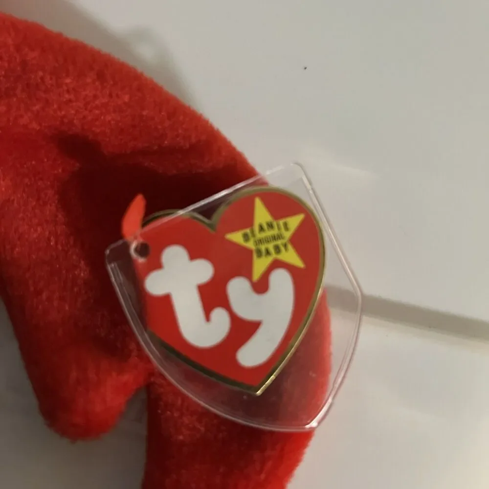 TY Beanie Baby PINCHER June 19, 1993 P.E. Pellets With TAG